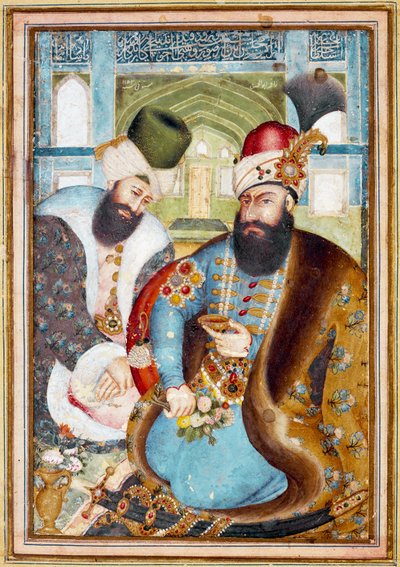 El fundador de la dinastía Zand, Karim Khan (1750-1779) de Abu’l Hasan Mustawfi